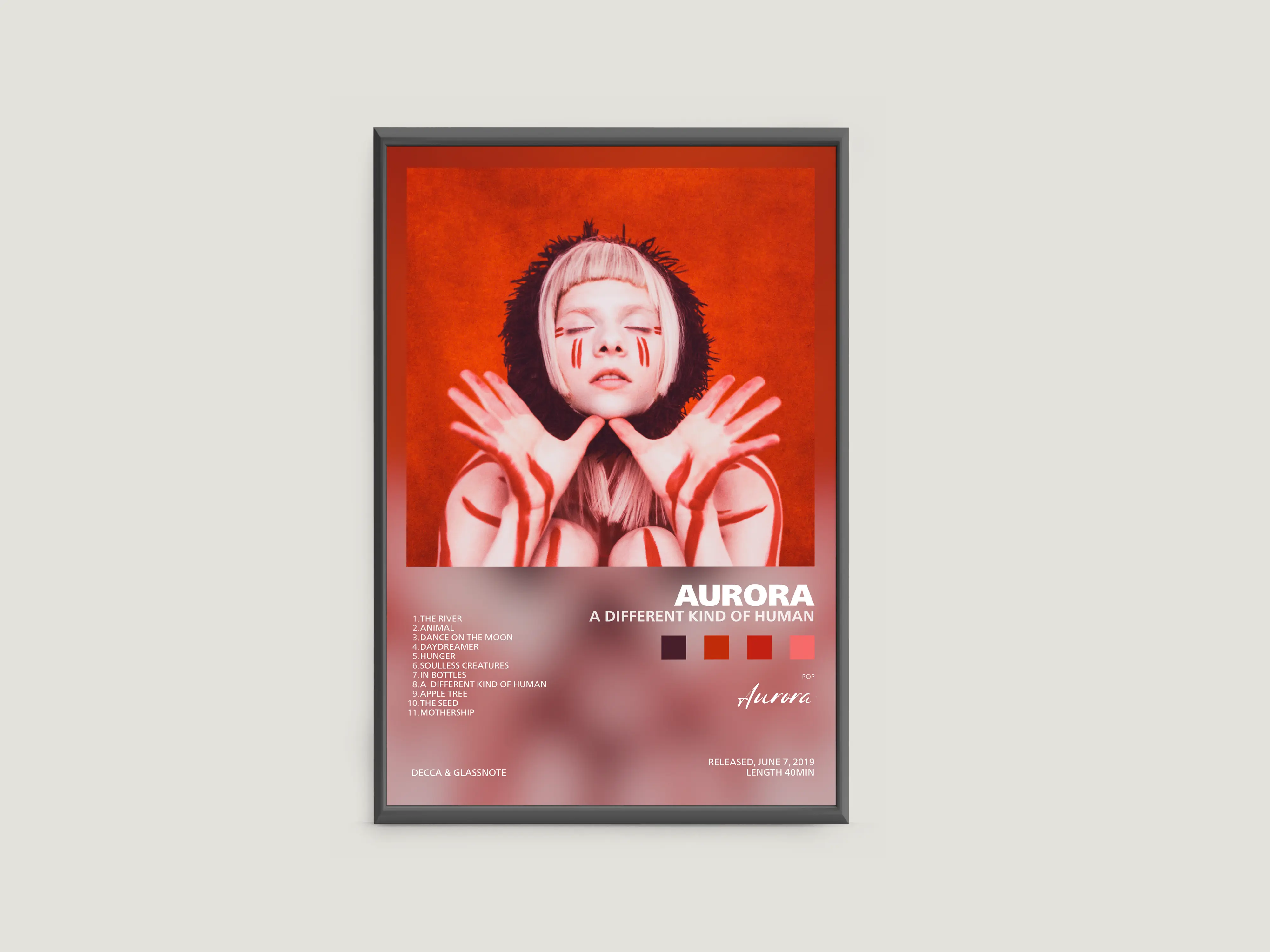 Póster de Aurora – A Different Kind of Human