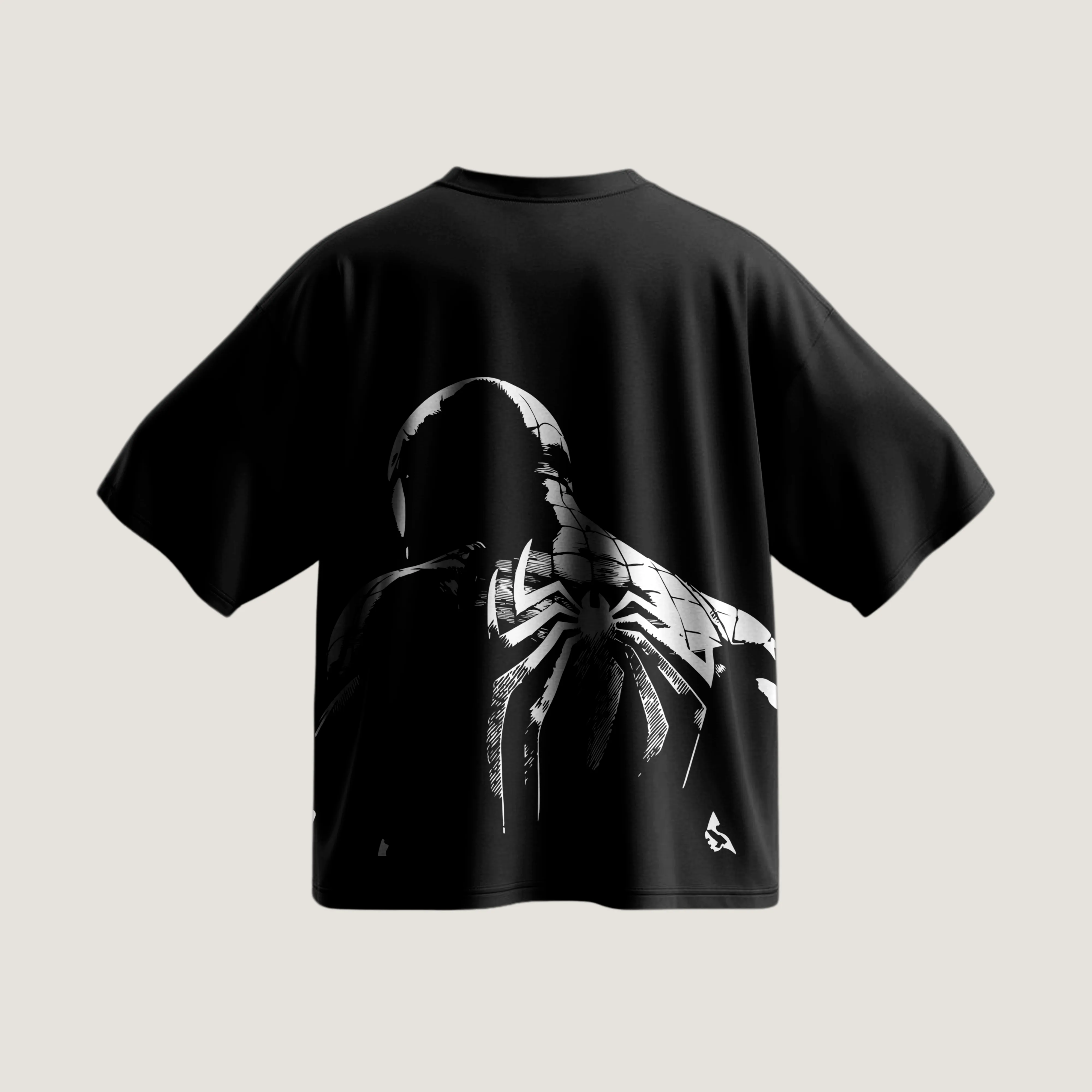 Franela Oversized Spider-Man – Dark Symbiote