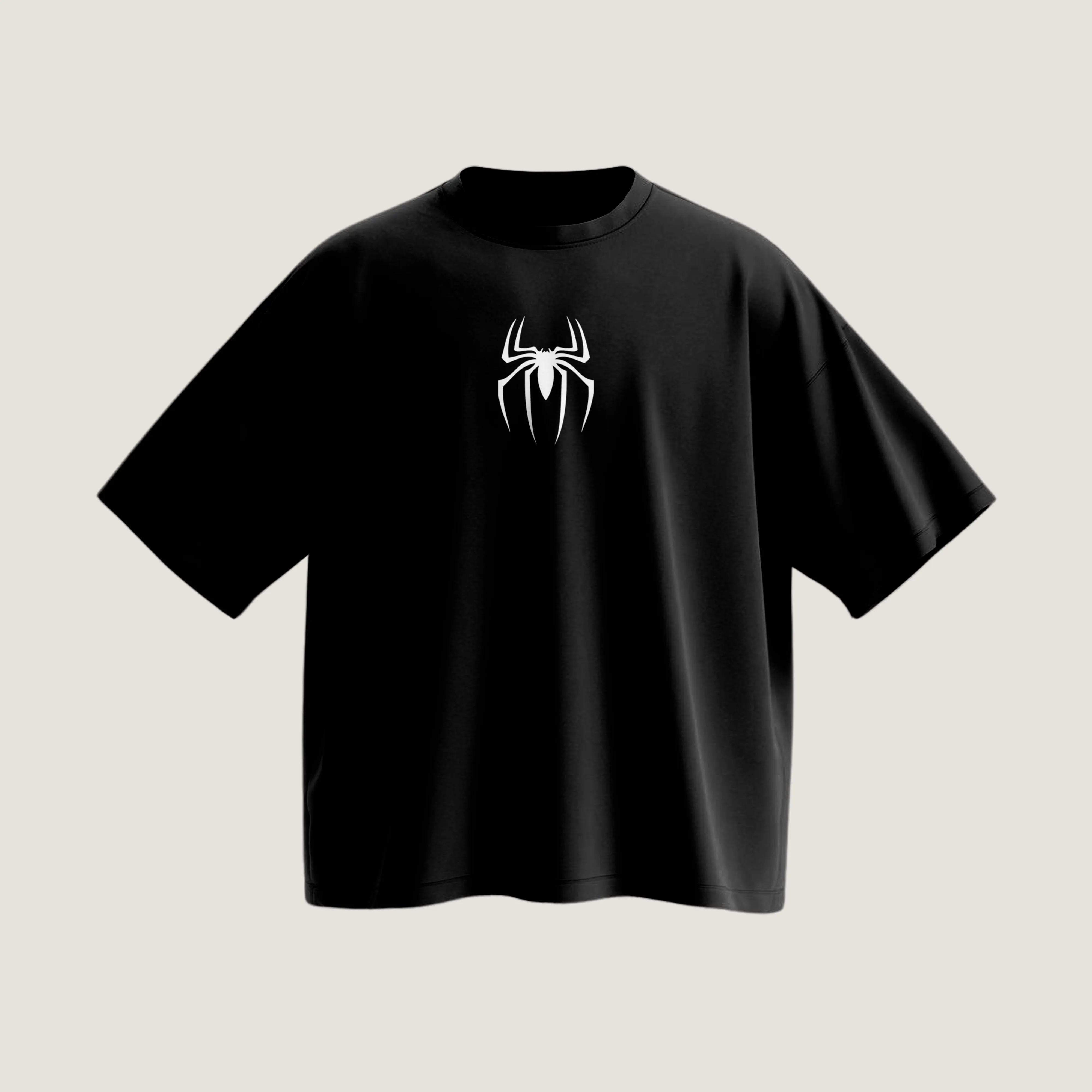 Franela Oversized Spider-Man – Dark Symbiote