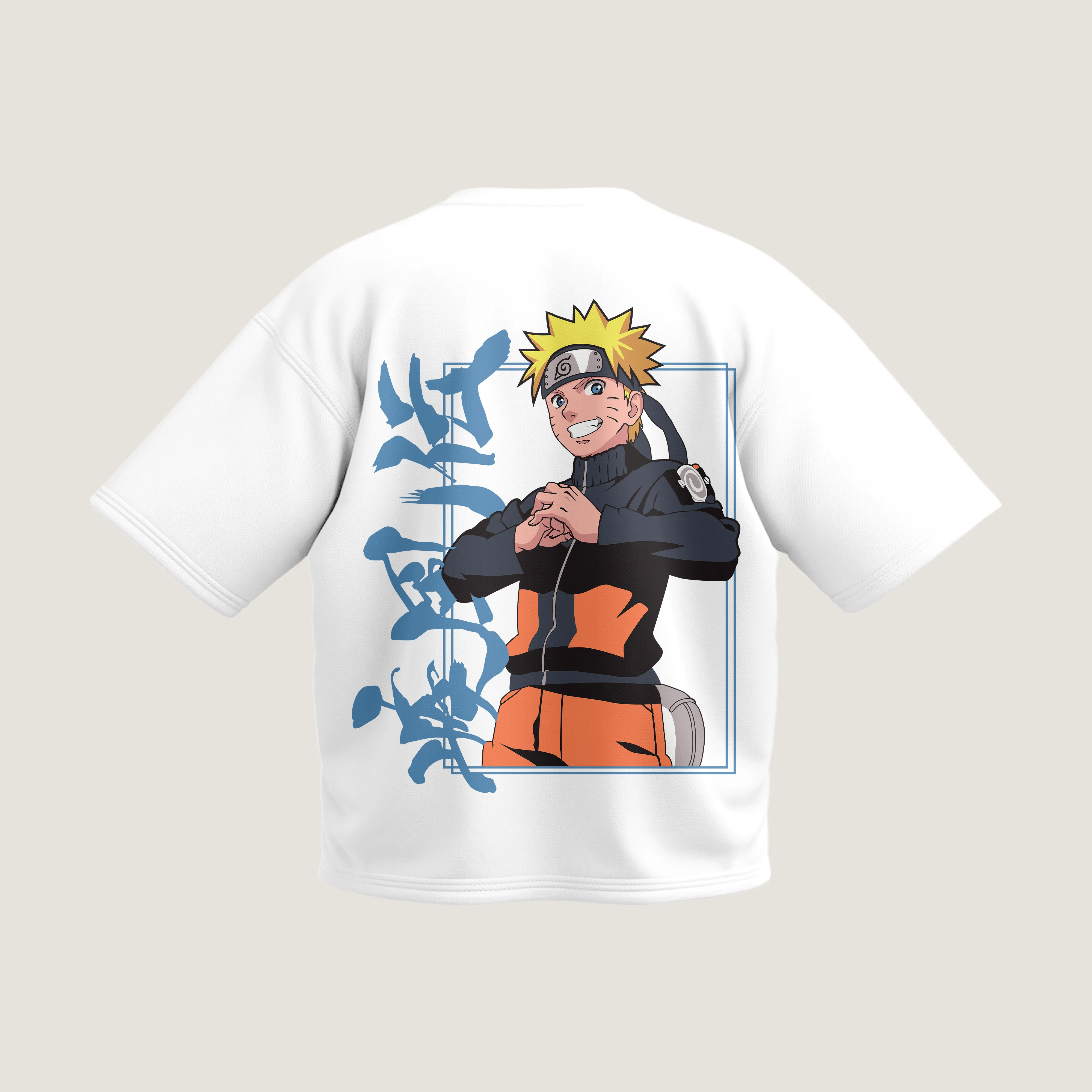 Franela Regular Fit Naruto Uzumaki – Konoha Symbol